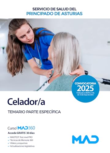 Portada de Celador-a.Temario parte específica