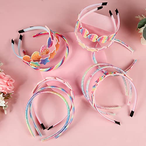 Rainbow-Headbands-Comius-Sharp-12-Pcs-Glitter-Heart-Girls-Headbands-Sequin-Star-Hairbands-Multicolor-Headband-for-Girls-Hair-Accessories