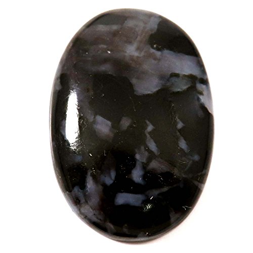 Gabbro jaspe naturel pierre précieuse en vrac cabochon ovale 52,8 cts Nq96