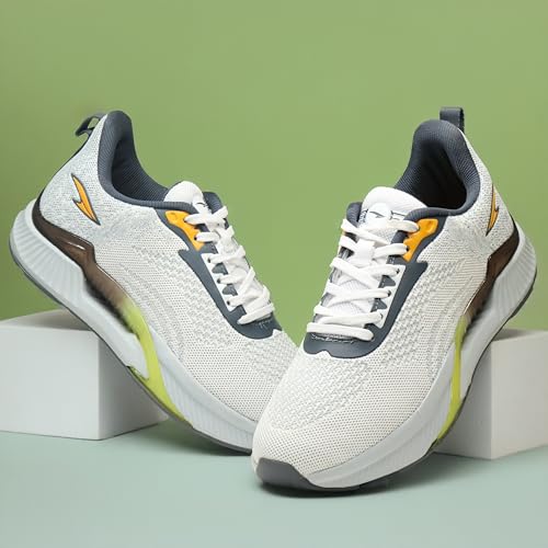 Image of ASIAN Powerplay-23 Men's Running Shoes | Lightweight Sports Sneakers with Soft Cushion Sole | Breathable Knit Upper | Ideal for Gym, Walking, Jogging, Training