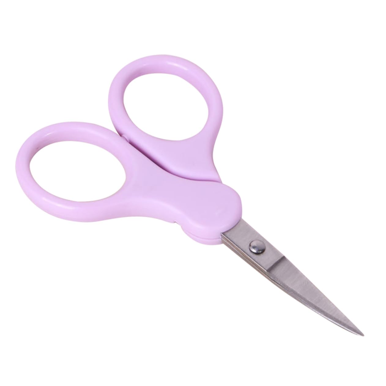 IWOWHERO E Eyebrow Trimmer for Women Stainless Steel Scissors Mini Beauty Scissors Brow Trimmer Face Hair Clippers