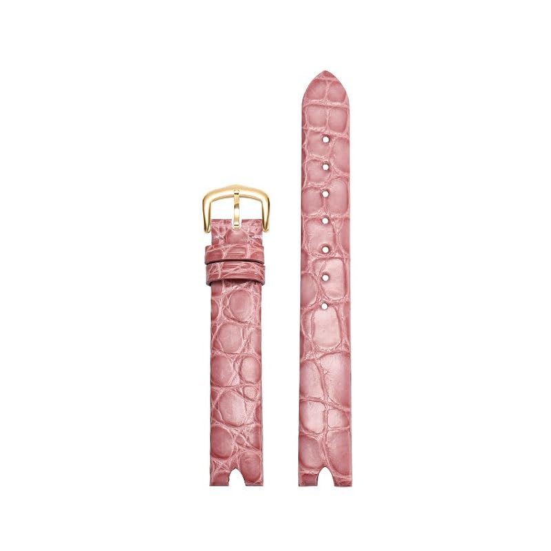 Bracelet de montre en cuir pour De Ville avec ouverture en V élégante