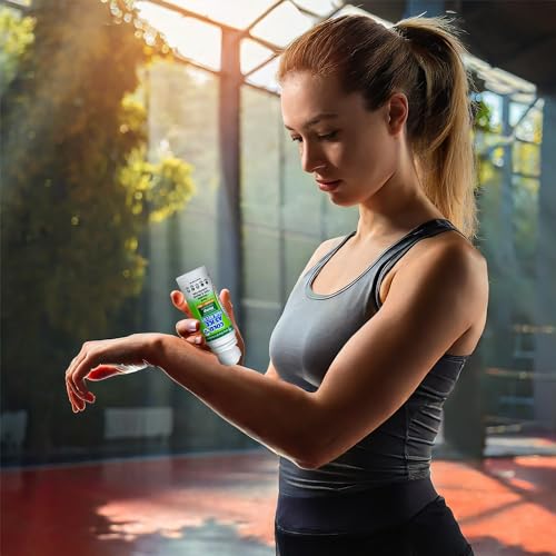 Hempvana Cold As Ice Pain Relief Roll-On, Fast-Acting Menthol Pain Gel w/Hemp Seed Extract, AS-SEEN-ON-TV, Cooling Arthritis Pain Relief