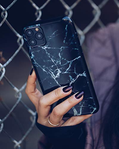 Felony Case Iphone X/Xs Case, Black Polished Marble - 360° Shock-Absorbing Sleek Stylish Protective Black Marble Case For Iphone X/Xs (Black Polished Marble) #TOP4