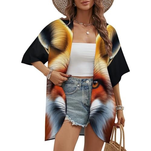 Spring 2025 Cardigans for Women Girls, Open-Front Cover Ups