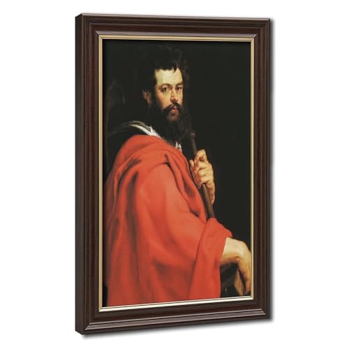 Toile Saint James Rubens cadre à suspendre pour décorer un petit espace mural sombre