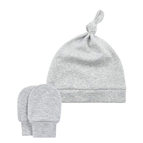 Conjunto de gorro e luvas para bebê menino gorro para bebês para meninos chapéu recém-nascido gorro
