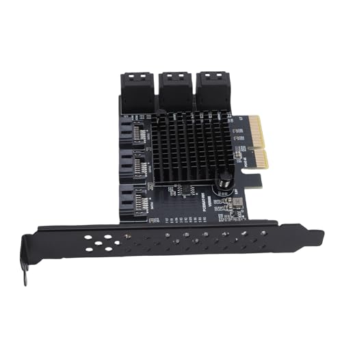 Carte d'extension PCIe pour ajouter 9 disques durs SATA 3.0 à son PC - 5