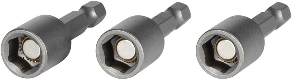 Klein Tools 86600 1/4-Inch Magnetic Hex Drivers, 3-Pack