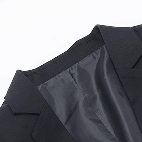 Mens Blazer Jacket One Button Slim Fit Sport Coat for Wedding Prom Party Casual Lightweight Business Suit Jackets2