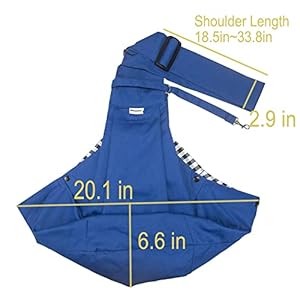 Pet-Sling-Carrier-Adjustable-Shoulder-Strap-Puppy-Tote-Hands-Free-Reversible-Pet-Backpack-for-Outdoor-Travel-Blue - Cucciolini Doodles   Pet-Sling-Carrier-Adjustable-Shoulder-Strap-Puppy-Tote-Hands-Free-Reversible-Pet-Backpack-for-Outdoor-Travel-Blue