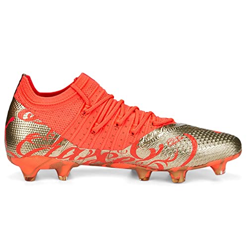 PUMA Nmj X Future Z 1.4 Firm GroundAg - Tacos de fútbol para hombre, suelo firme, color naranja, talla 9 M, Naranja, 42 EU