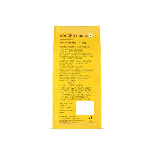 Image of Vedaka Gold Tea, 500g (Pack of 3)