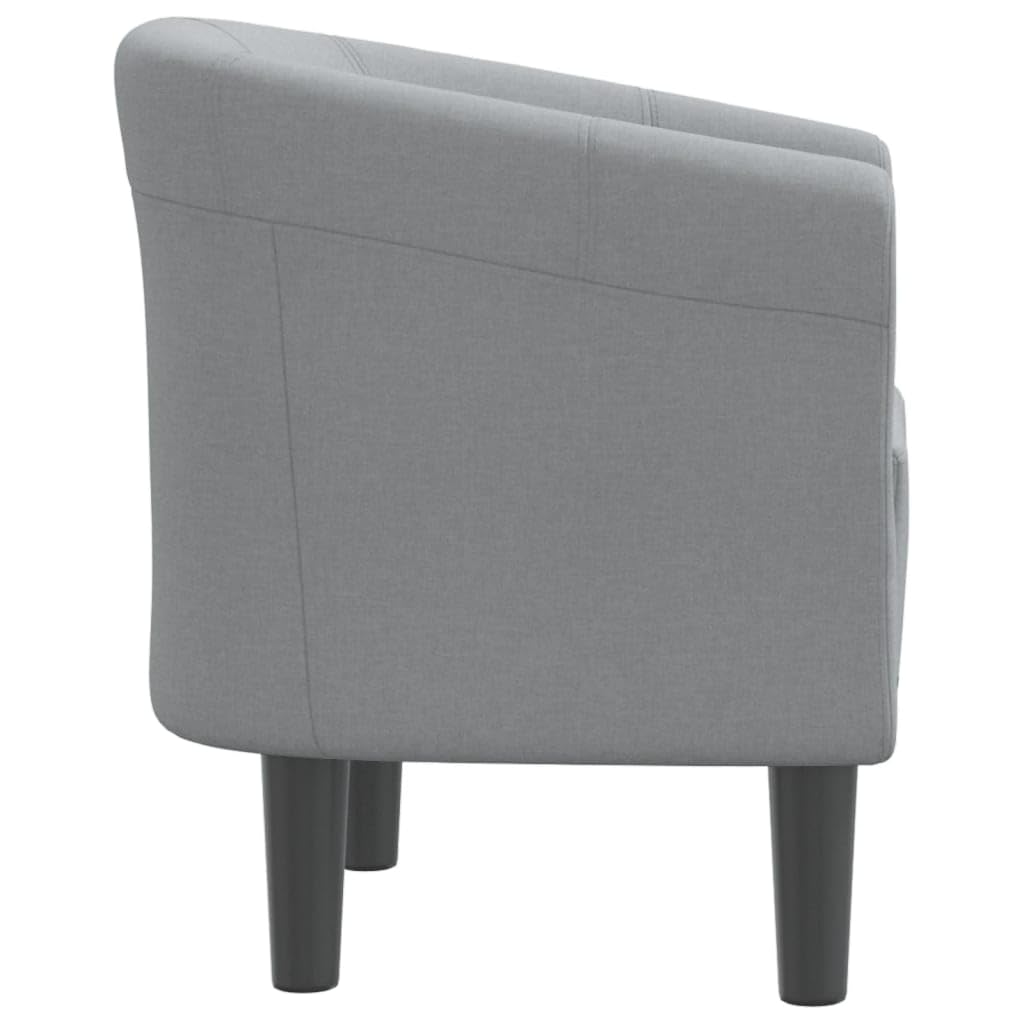 Générique Chaise Cabriolet Gris Clair Tissu,Meubles,Fauteuils et chaises,Fauteuils,356429
