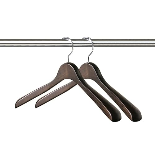 [豊岡市]NAKATA HANGER メンズジャケットハンガー SET-15N 選べる本数 (2本) スモークブラウン