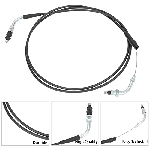 Image of YOXUFA 78 inch Throttle Cable for GY6 50cc 80cc 90cc 110cc 125cc 150cc 139QMB 157QMJ Scooter Tao Tao VIP Future Champion Ice Bear Jonway Roketa Wildfire Buggy Moped ATV Go Kart Motorcycle Parts