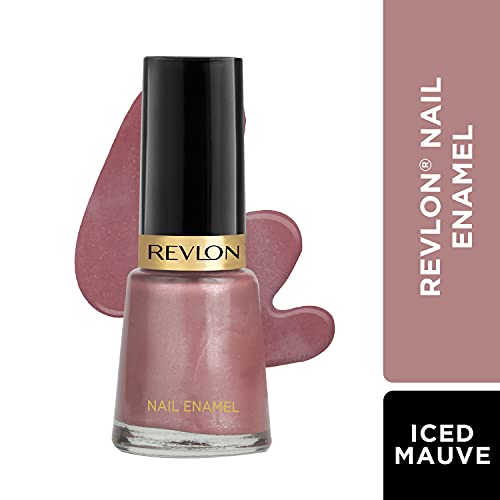 Image of REVLON Matte Finish Nail Enamel, Iced Mauve, 8ml