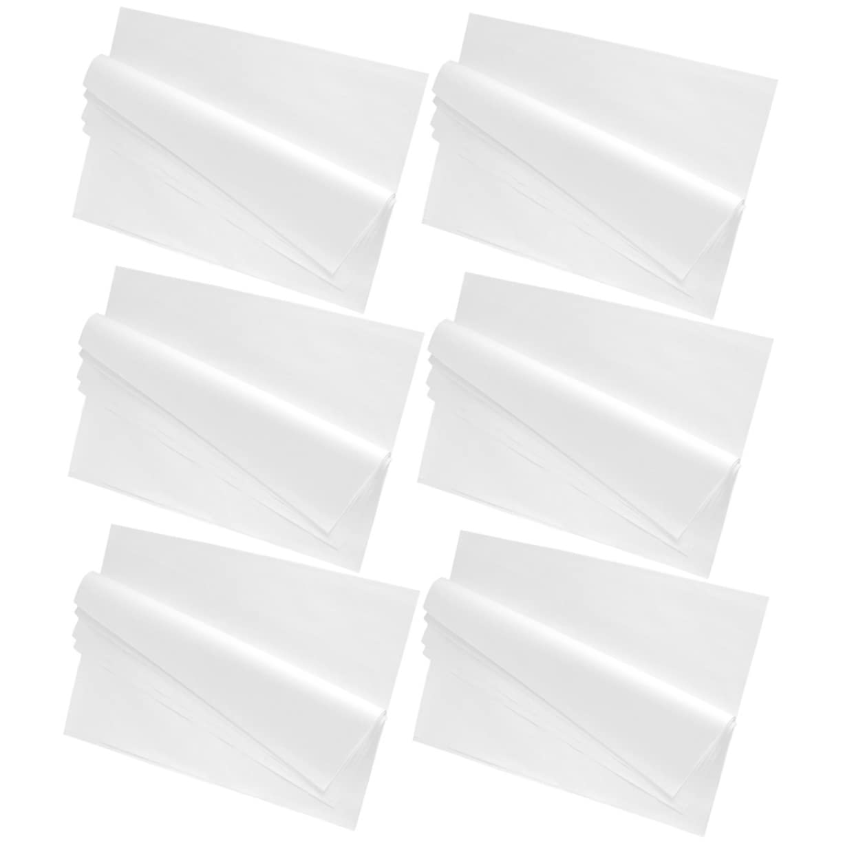 Papier do pakowania kwiatów, 1000 arkuszy, półprzezroczysty papier do kopiowania, A5, kwiatowy papier, okłady kwiatowe, prezent, materiał do pakowania kwiatów (biały eks 5 szt., 0,01 x 21 x 29,7 cm x