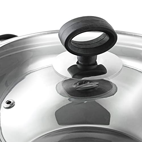 Wok Vinod Acero Inoxidable 20 cm 1.5 L con Tapa miniatura 5