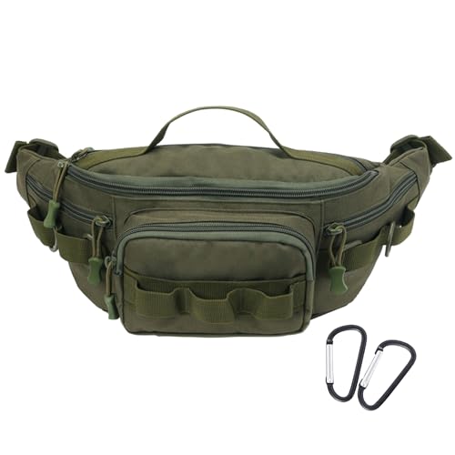 Tactical Fanny Pack with Carabiners