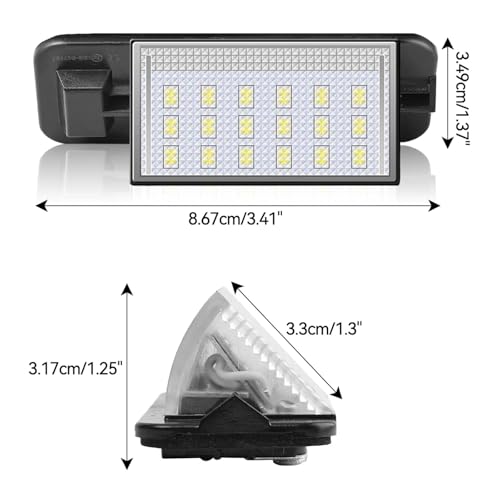 Number Plate Light For BMW E36 For 3 Series 318i 325i 328i 1992 1993 1994 1995 1996 1997 1998 Accessories Rear Led License Plate Light Replacement