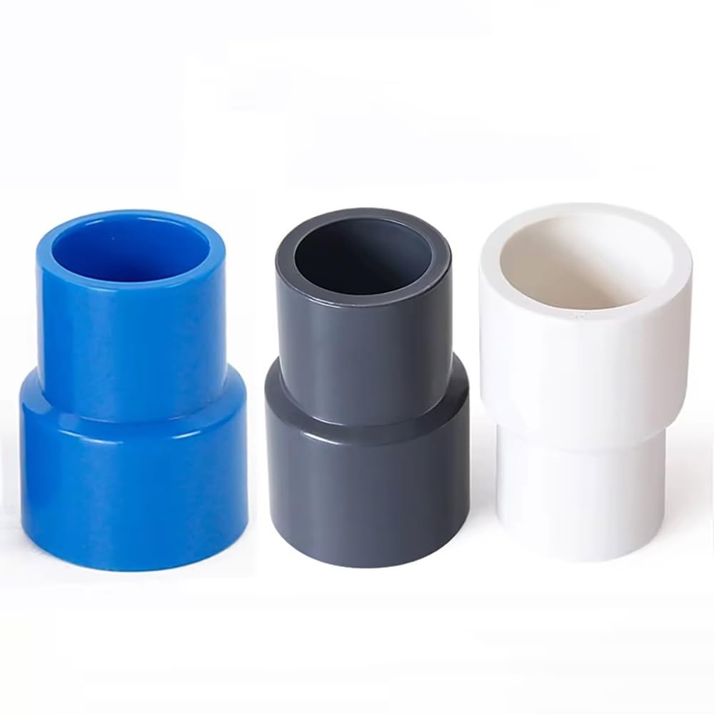 Conector Reductor De Tubería De PVC (75 Mm-32 Mm, 110 Mm-50 Mm, 160 Mm-90 Mm) – 1 Pieza, Azul/blanco/gris, Junta Adhesiva For Suministro De Agua(White,200-160mm)