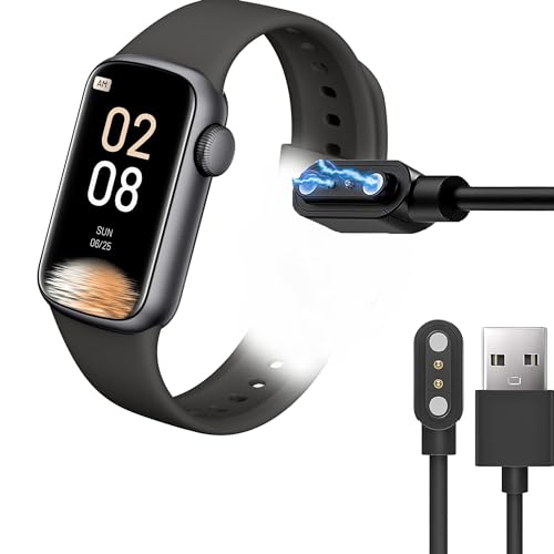Lamshaw Compatible with IMFRCHCS B6 Fitness Tracker Charger, Magnetic USB Charging Cable Replacement Charger Cable Compatible with IMFRCHCS B6 1.47