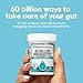 Physician's CHOICE Probiotics 60 Billion CFU - 10 Strains + Organic Prebiotics - Immune, Digestive & Gut Health - Supports Occasional Constipation, Diarrhea, Gas & Bloating - for Women & Men - 60ct