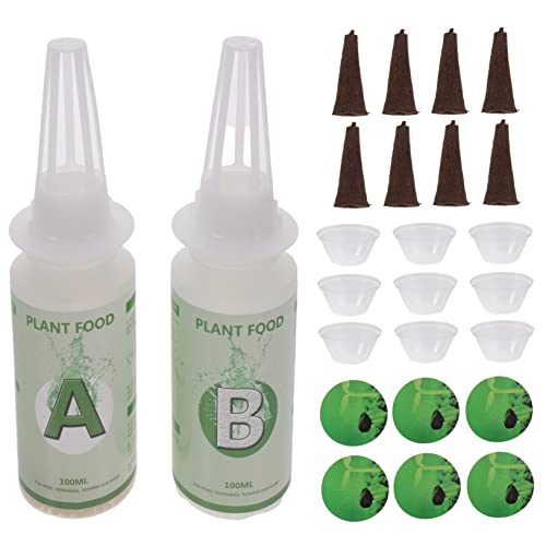 HIAKDOFT 1ensemble Set De Pots De Culture Hydroponique Soilless avec Couvercles Transparents Et Accessoires De Jardinage Bacs De Plantation Et Étiquettes Inclus