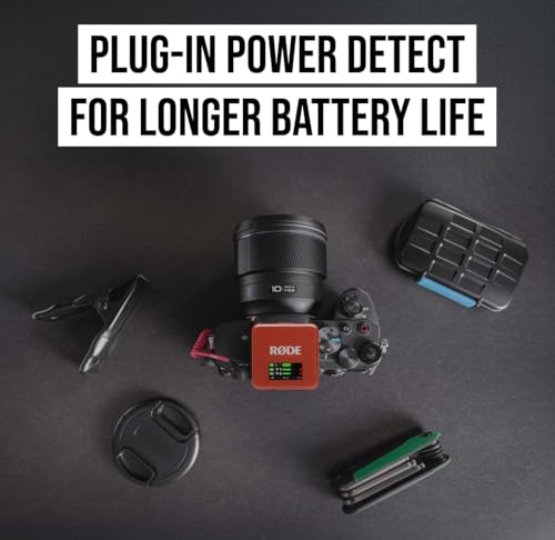 RØDE Wireless GO (Gen 3) – Compact Wireless Mic – Pristine Audio, 32-bit Float Recording, Automatic Level Control, for Phones, Cameras and Computers (Clay) by Rode - Image 7