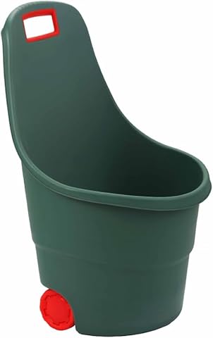 TERRE JARDIN Carro de jardín de 2 Ruedas 45 L