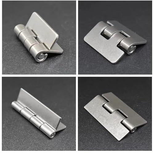 Charnière inox 304 soudable accessoire quincaillerie pour porte buffet turquoise - 7