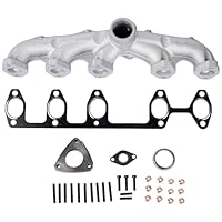 NSGMXT Abgaskrümmer + Dichtung Kompatibel mit Mul-tivan T5 T0uareg 2.5 TDI BNZ BPC BPE BPD 070253031F
