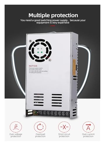 Alimentation double sortie 5V 12V D-300 pour éclairage publicitaire