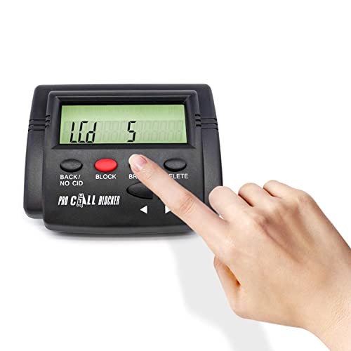 Penchen Ct-Cid803 Plus Caller Id Box Call Blocker Stop Nuisance Calls Devices Call Id Lcd Screen Display With 1500 Numbers Capacity Stoping All Cold Calls For Fixed Phones Antique Landline Telephone #TOP7
