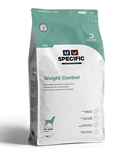 Weight Control (CRD-2) 1.6 kg - Dry Food for Dogs - Supports Weight Control - Low Fat, Fibre and Protein Rich - L-Carnitine - DECHRA Veterinary Products