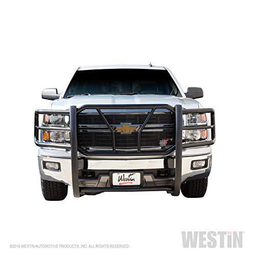 Westin 57-3685 Black HDX Grille Guard fits 2014-2015 Silverado 1500
