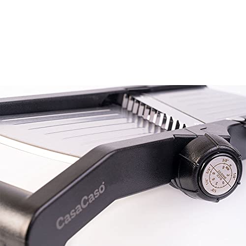 Mandoline Fatiador e Cortador Ajustável Aço Inox CasaCaso CAS0017