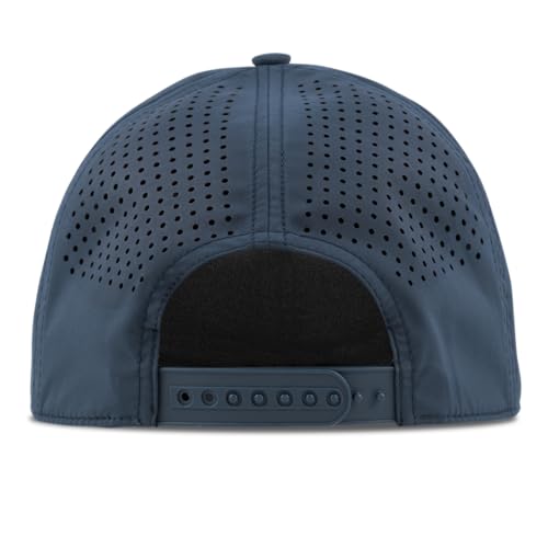 Image of Branded Bills Bare Flat 5 Panel Rope Hat for Men, Adjustable Snapback Golf Baseball Cap Flat Brim