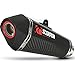 Scorpion Exhausts MUFFLERS Serket Taper Slip-on (Pair), Carbon Fibre Sleeve EC Approved | RKA107CEO