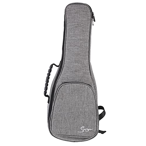 Generic Bolsa para Ukulele de 53 cm, mochila à prova d'água Soprano Ukulele Gigbag com alça de ombr