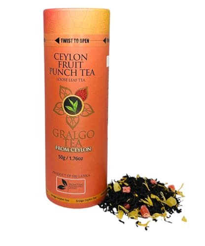HARITA フレーバーティー フルーツ味 セイロンティー 50g
