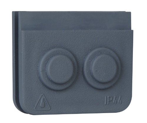 Preisvergleich Produktbild Kopp 321628004 Blue Electric Kabeleinführung, 2-fach