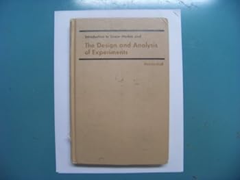 Hardcover Introduction to Linear Models and The Design and Analysis of Experiments Book