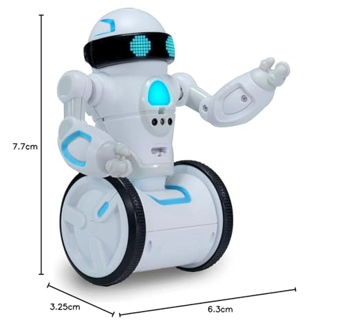 WowWee MiP Arcade - Interactive Self-Balancing Robot - Play App-Enabled or Screenless Games with RC, Dancing & Multiplayer Modes