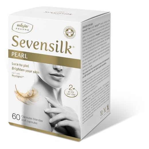 SEVENSILK ® Pearl | Con Omega 7 + Centella asiática + aceite de Onagra + Ácido Hialurónico + Resveratrol | Complemento alimenticio para lucir tu piel | Cicatrices, Estrías y Sequedad