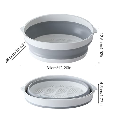 Passoire pliable pour cuisine gain de place résolvant le manque d'espace en appartement
