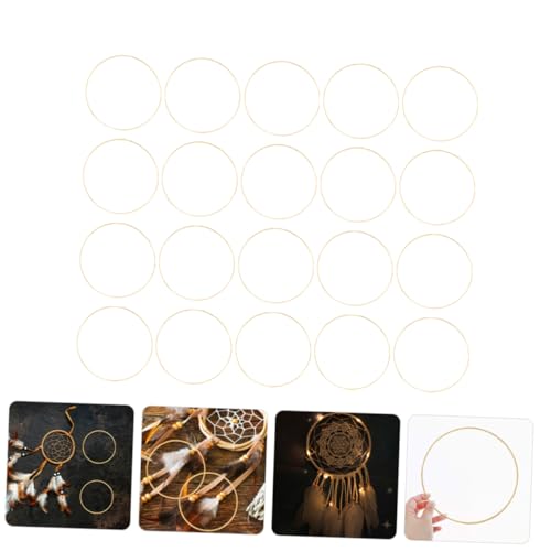 Aros metálicos de hierro macramé TEHAUX con soldadura uniforme 7