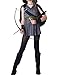 InCharacter Costumes Tween Kids Hooded Huntress, Grey/Black, XL (14-16)