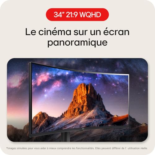 LG MyView Smart Monitor 34SR65QC B.AEU Tout en Un - vue 6